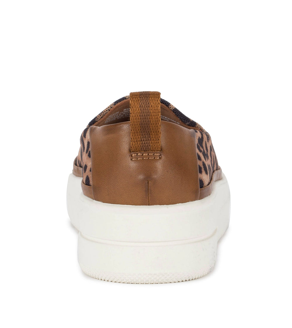 Nevin Slip On Sneaker Auburn Leopard - Women