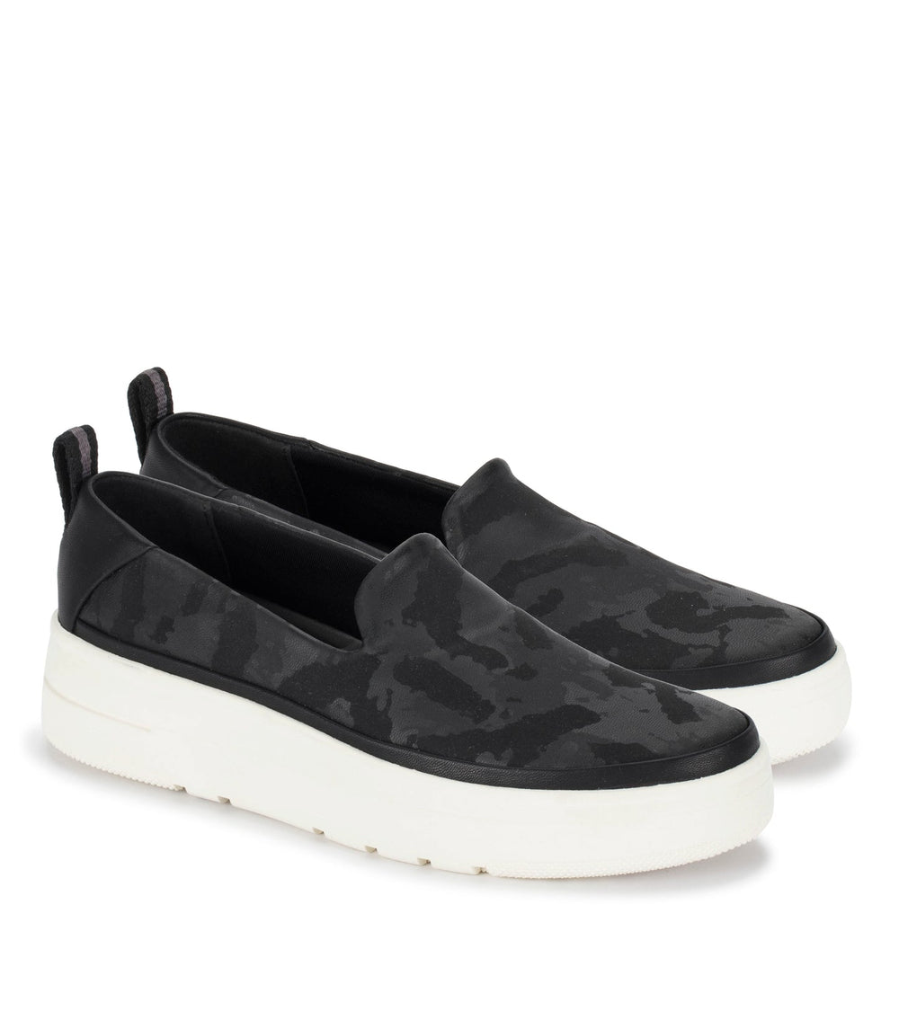 Nevin Slip On Sneaker Black Camo - Women