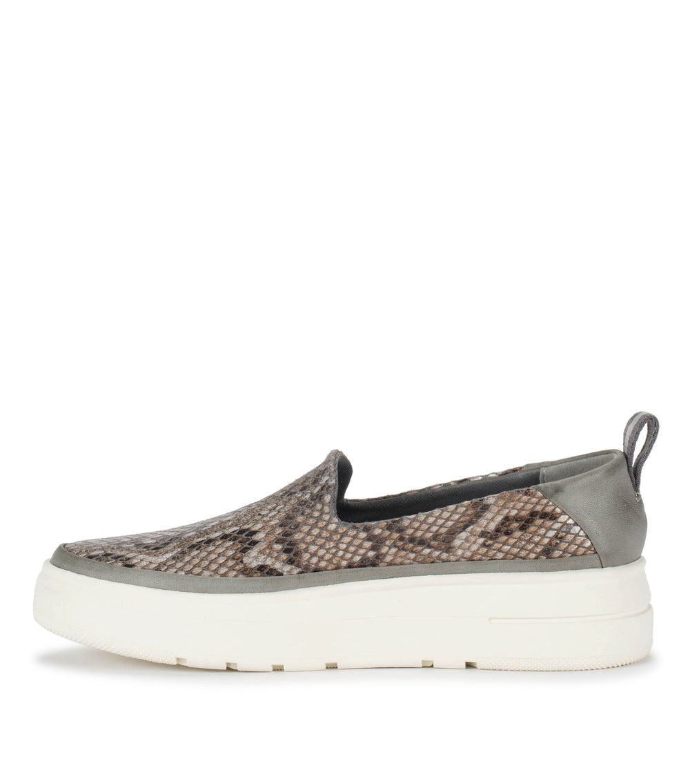 Nevin Slip On Sneaker Slate Snake - Women