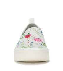Nevin Slip On Sneaker White Multi Flower Canvas - Women