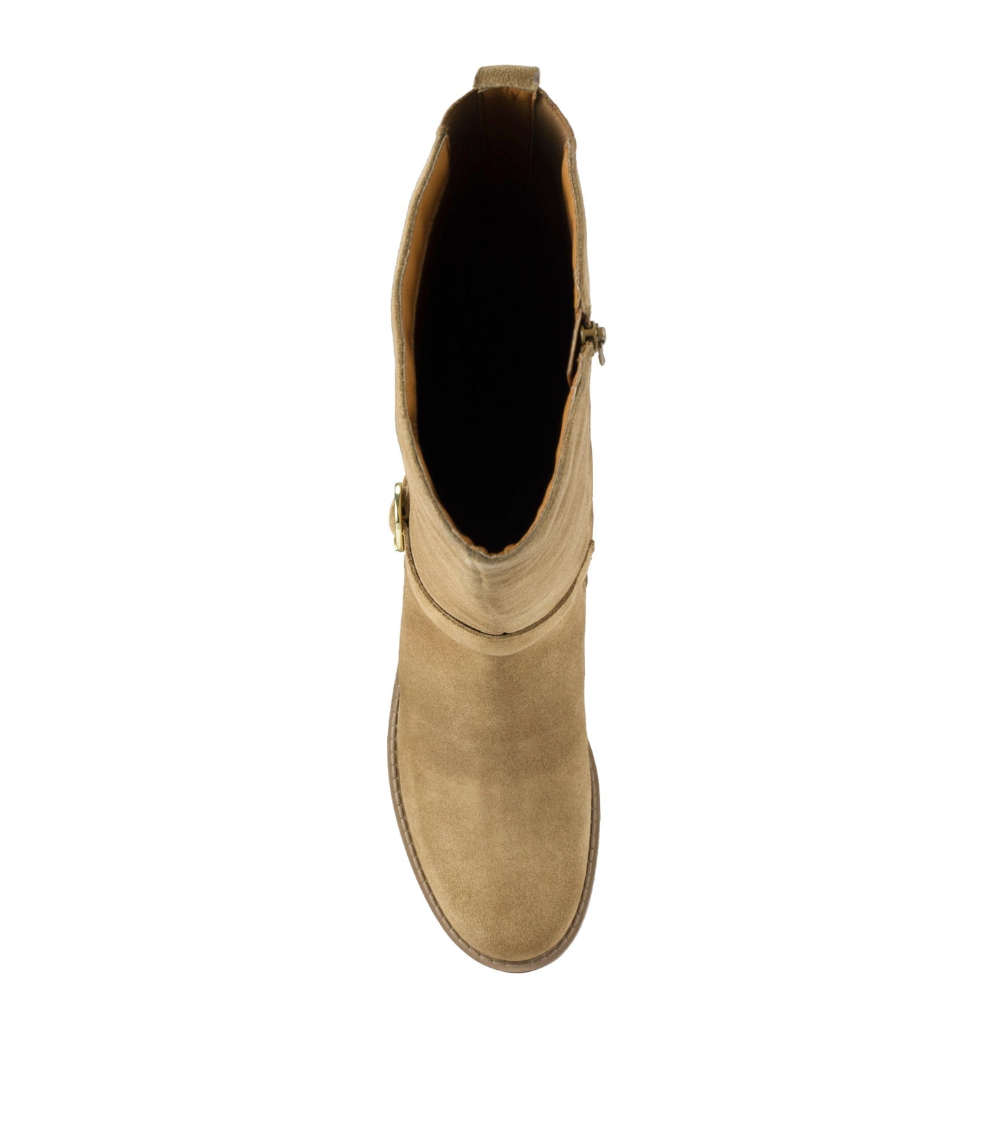 Della Tall Boot Cognac Suede - Women