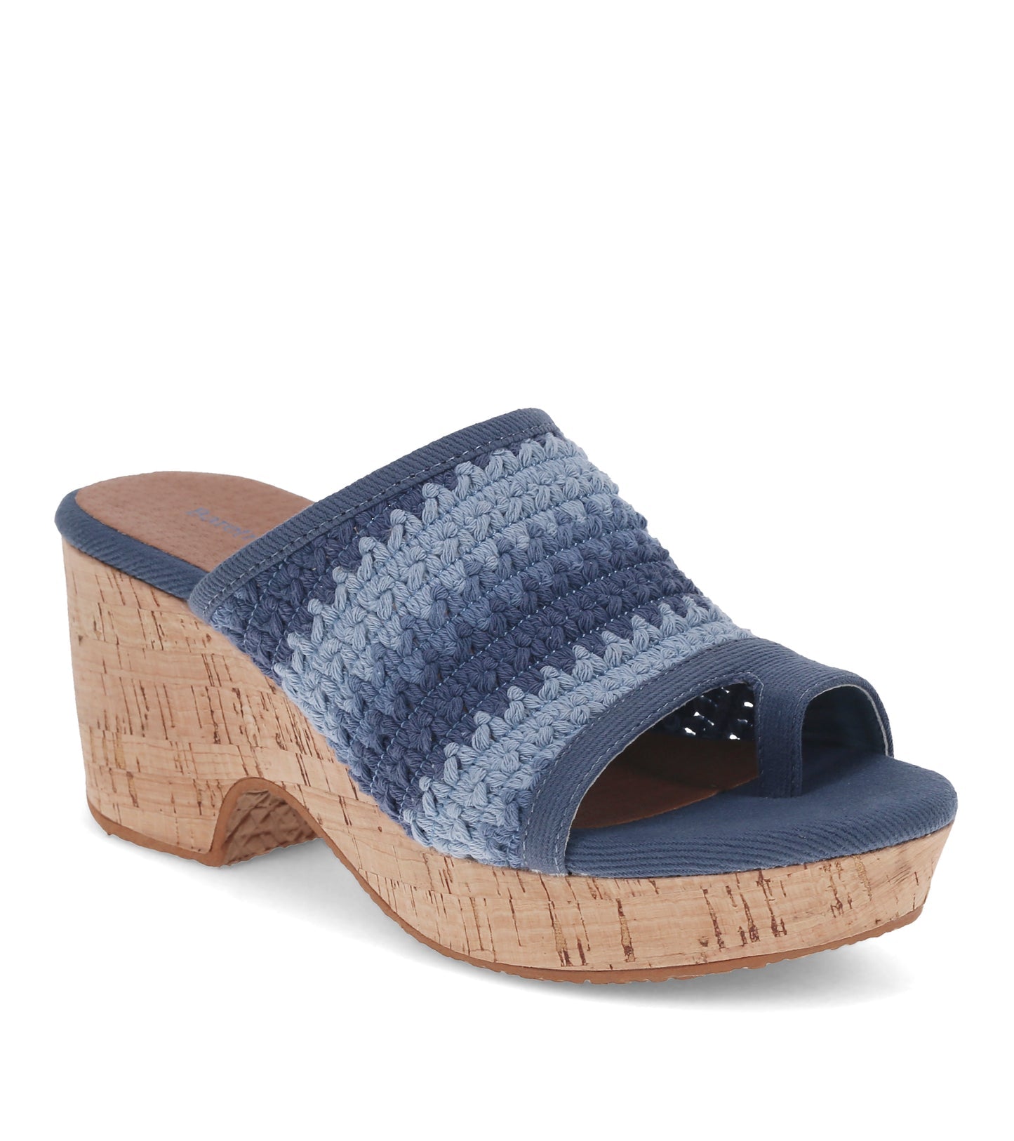 Bethie Wedge Sandal Ocean Multi - Women