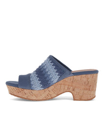 Bethie Wedge Sandal Ocean Multi - Women