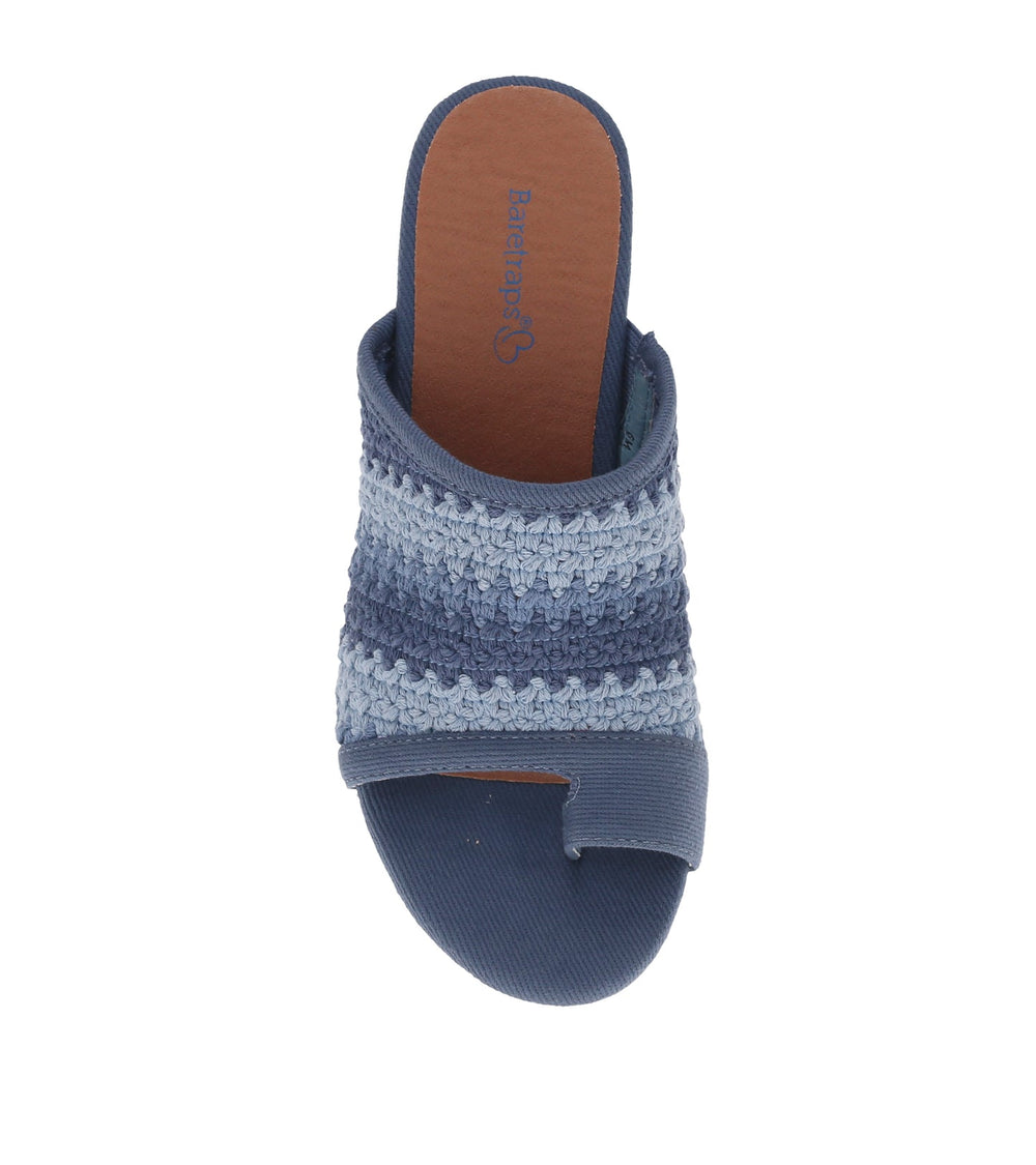Bethie Wedge Sandal Ocean Multi - Women