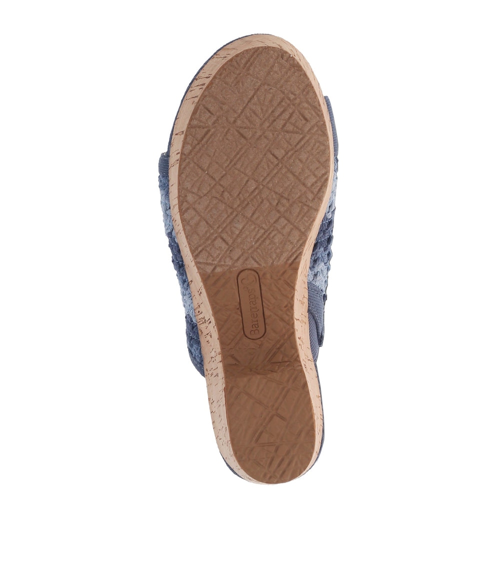 Bethie Wedge Sandal Ocean Multi - Women
