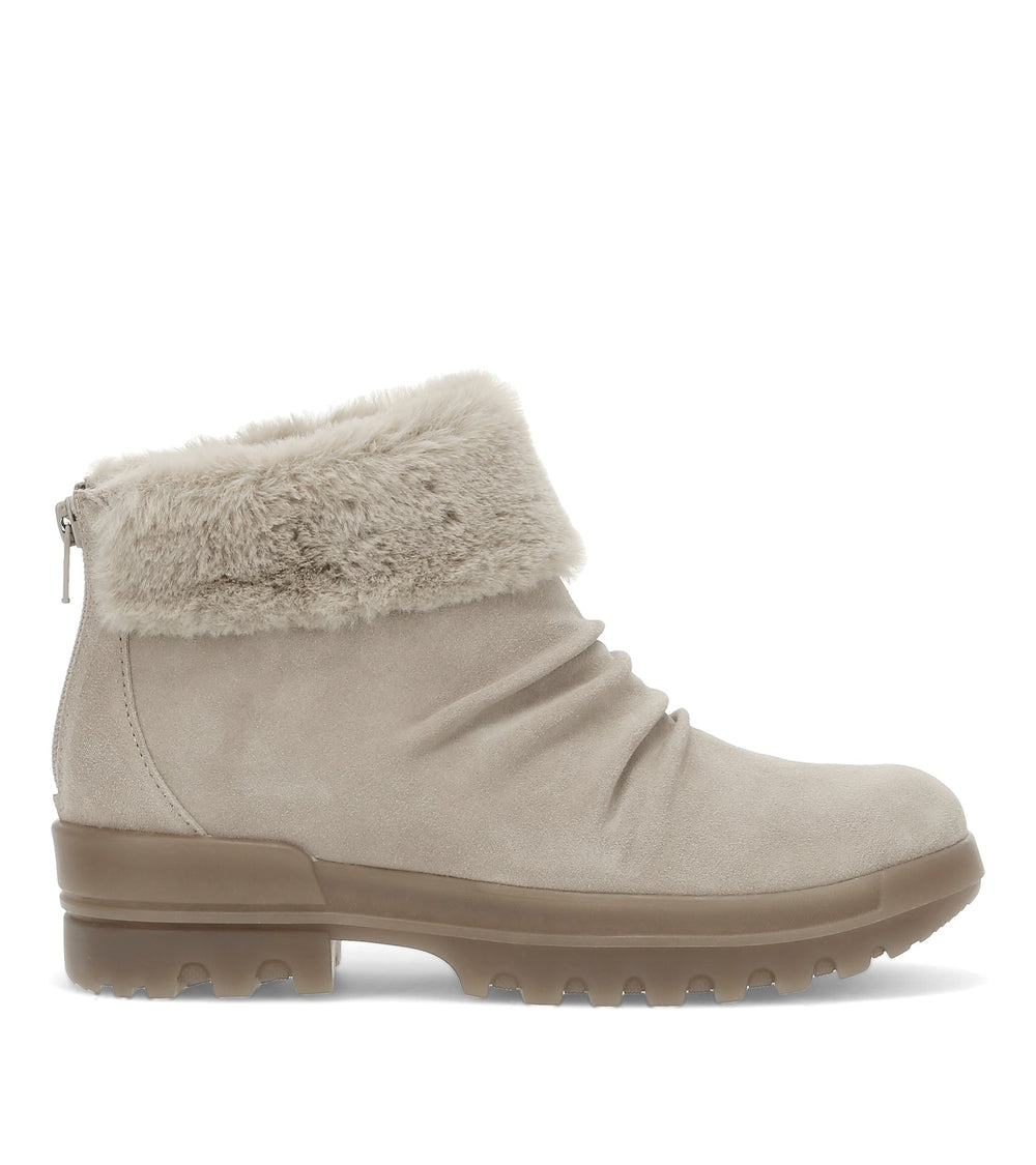 Nuri Cold Weather Bootie Taupe Ice Suede - Women