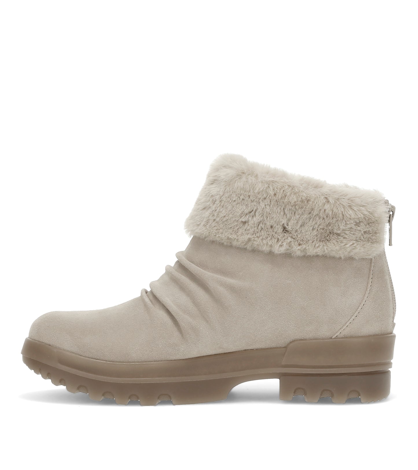 Nuri Cold Weather Bootie Taupe Ice Suede - Women