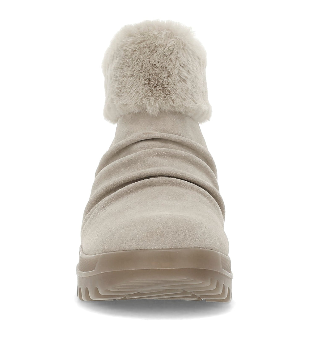 Nuri Cold Weather Bootie Taupe Ice Suede - Women