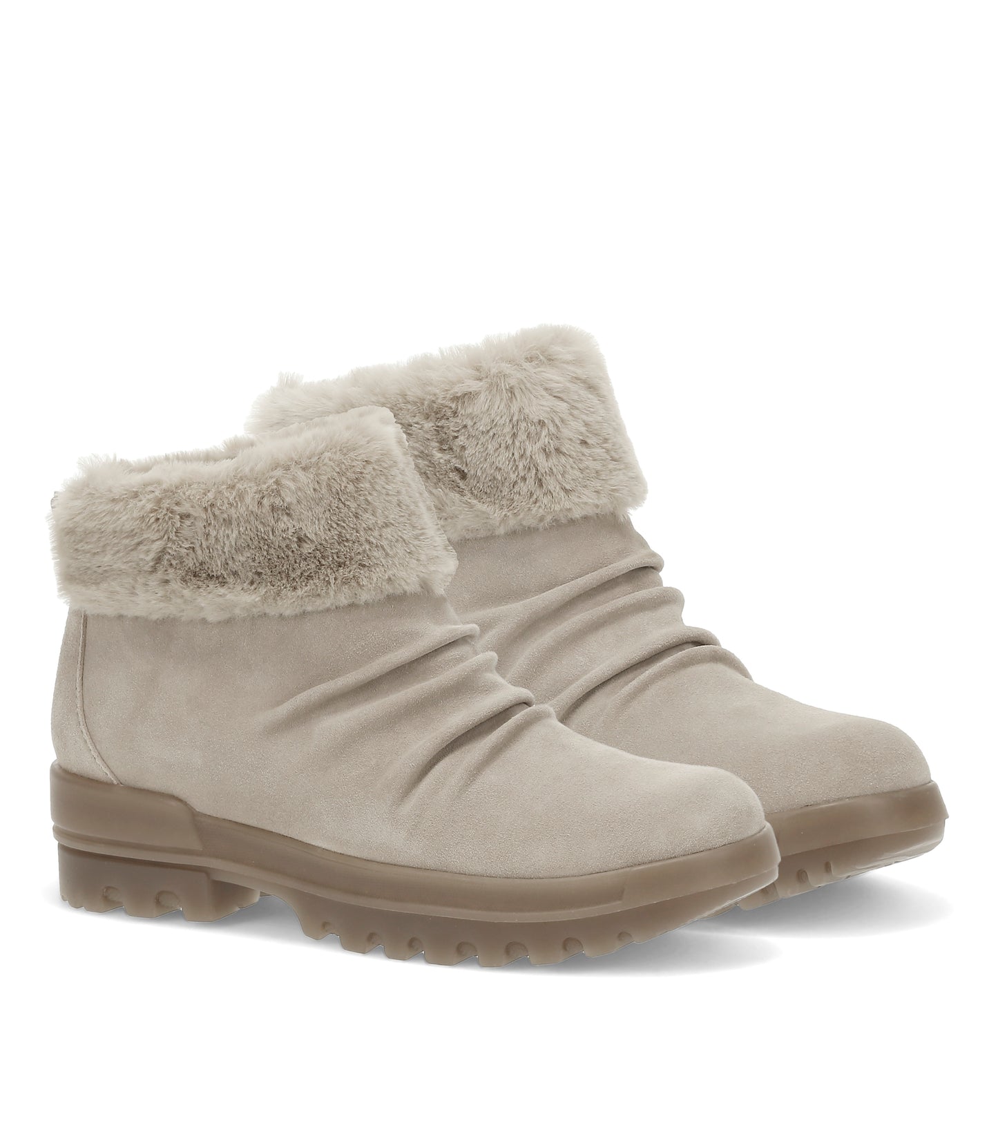 Nuri Cold Weather Bootie Taupe Ice Suede - Women