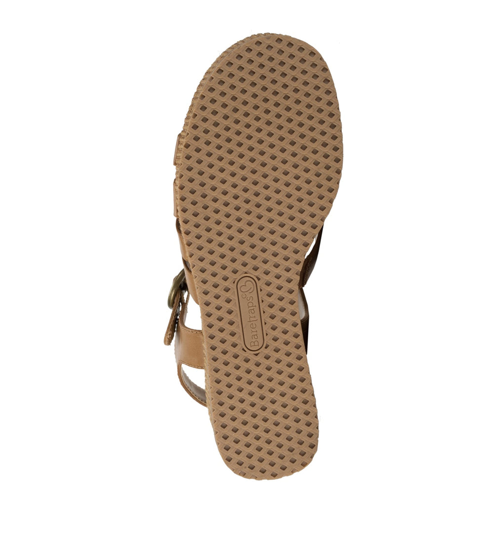 Savannah Wedge Sandal Caramel - Women