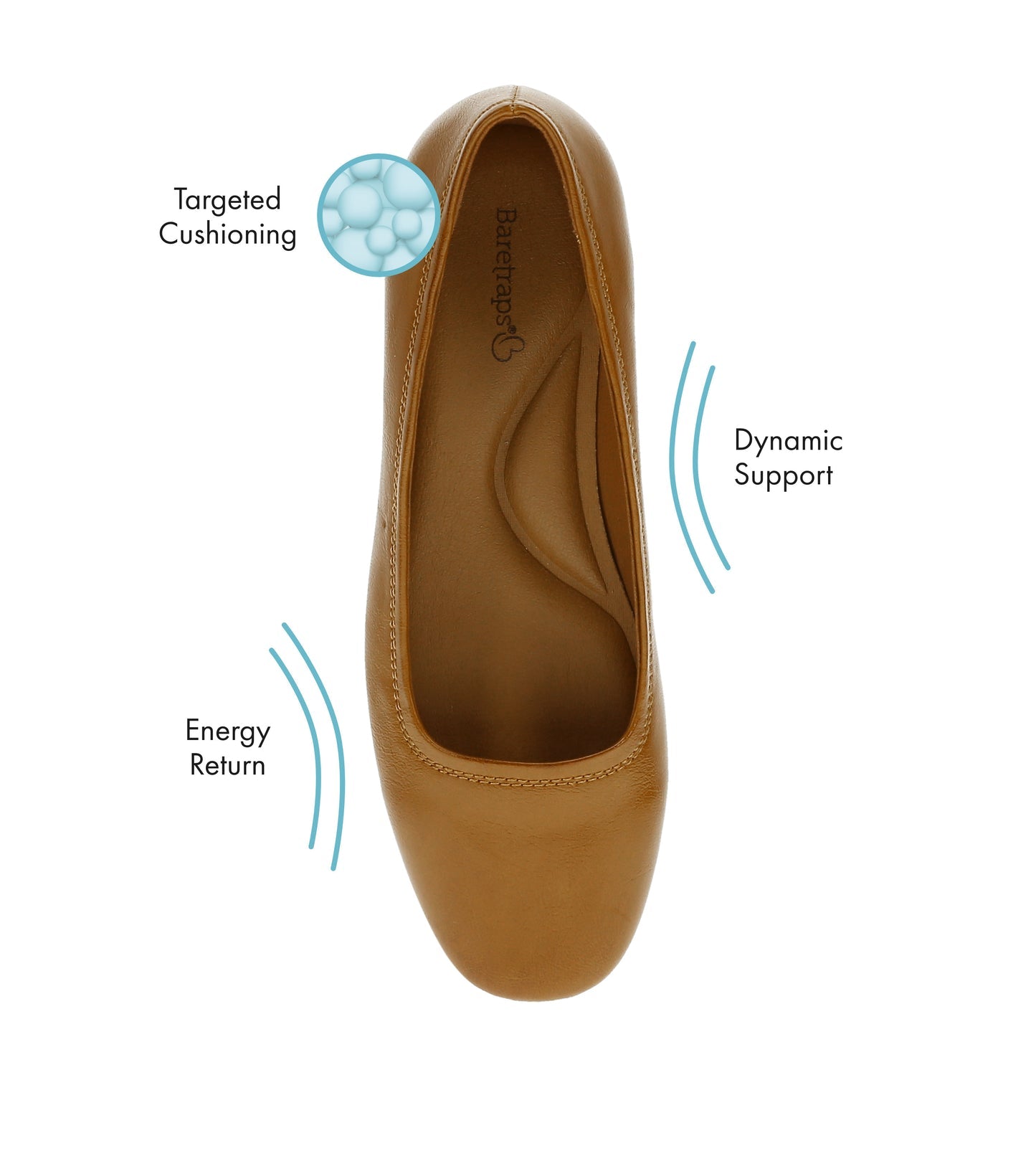 Covette Wedge Slip On Dark Cognac - Women