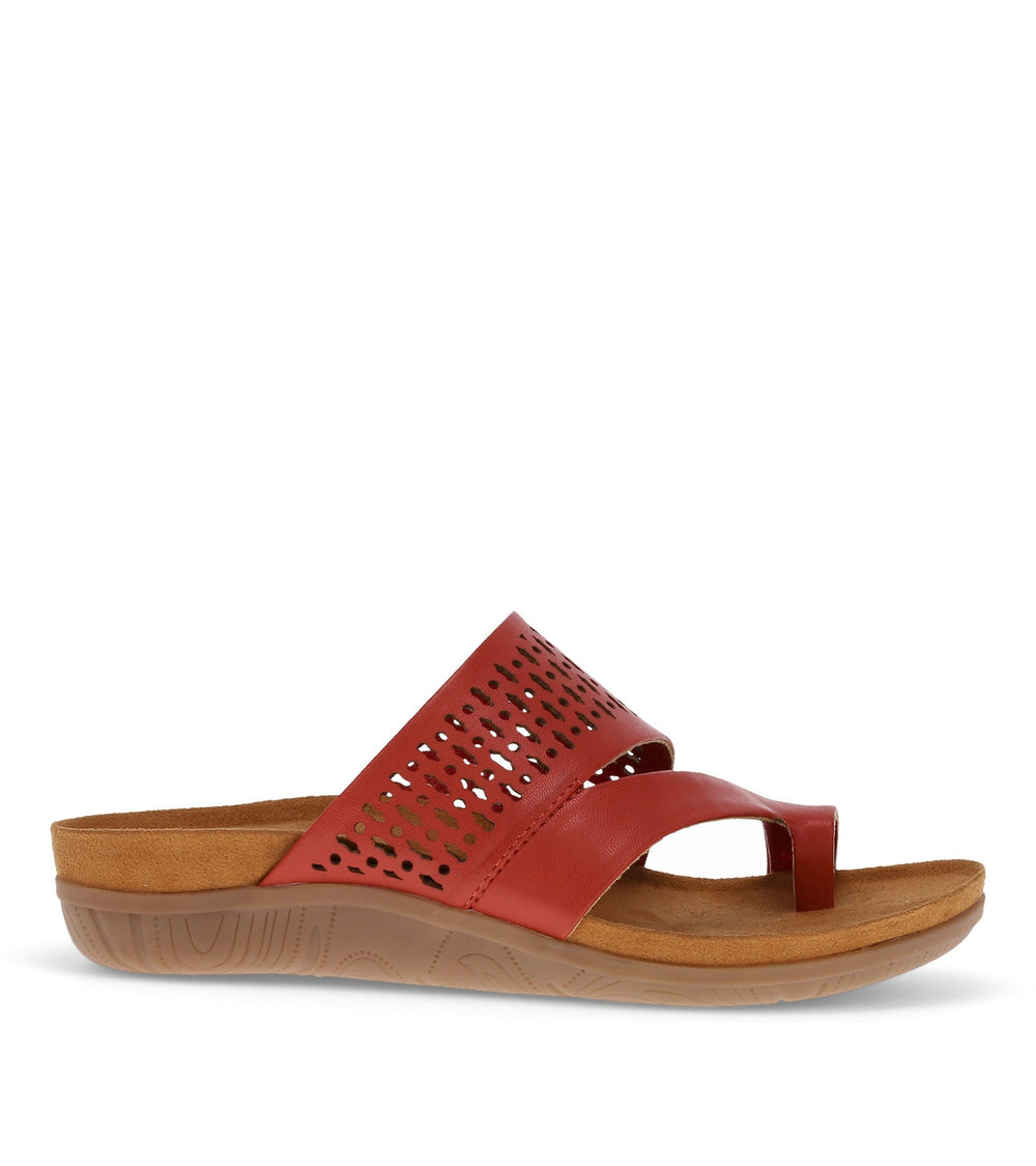 Juny Slide Sandal Cherry Red - Women