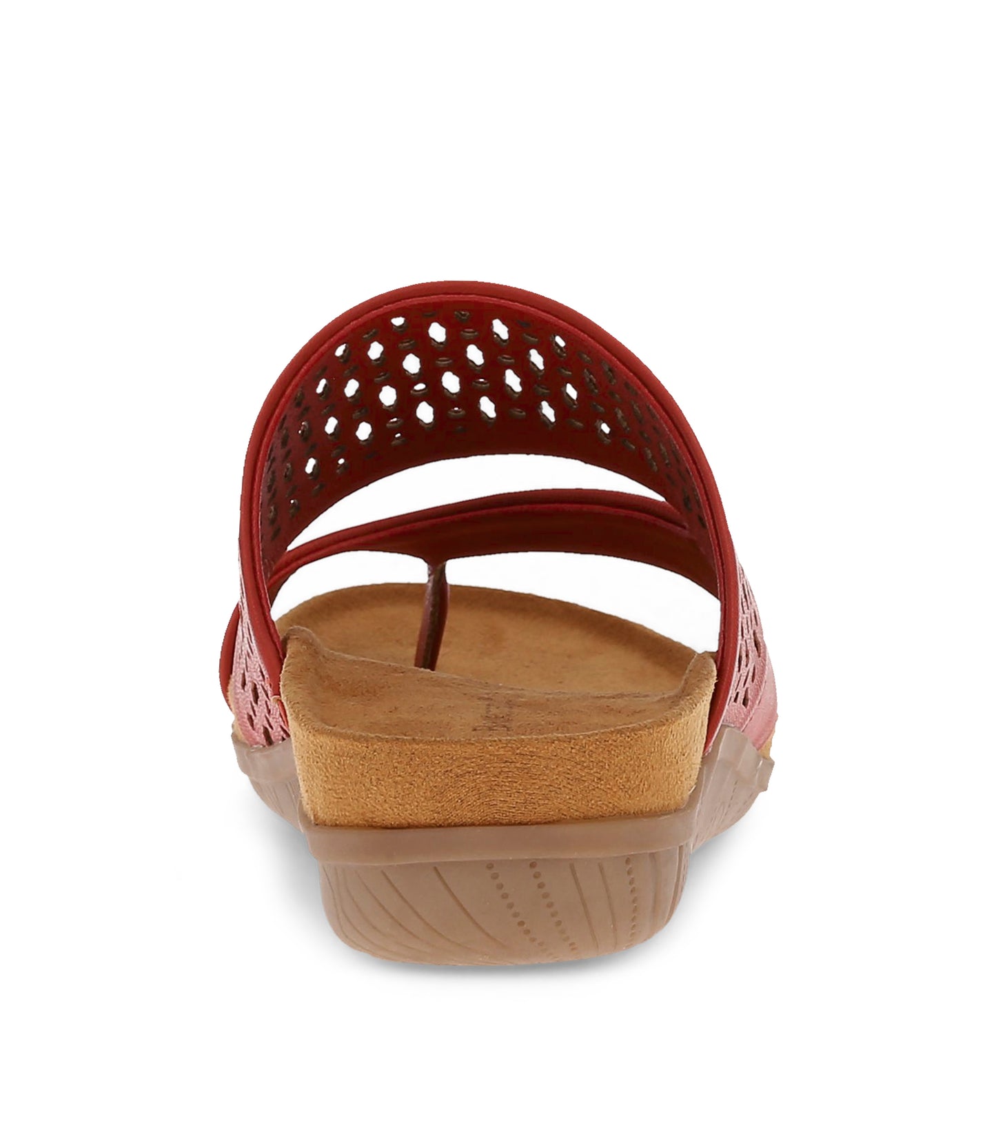 Juny Slide Sandal Cherry Red - Women