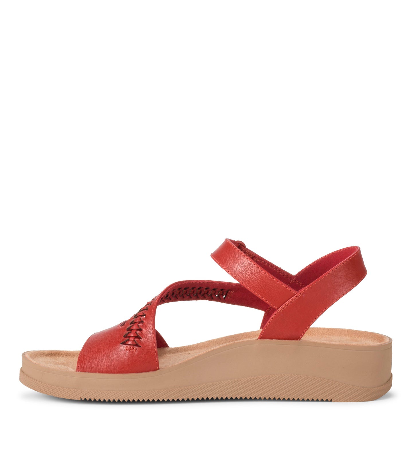 Frolick Wedge Sandal Cherry Red - Women