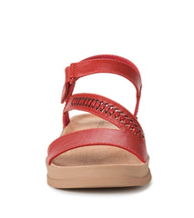 Frolick Wedge Sandal Cherry Red - Women