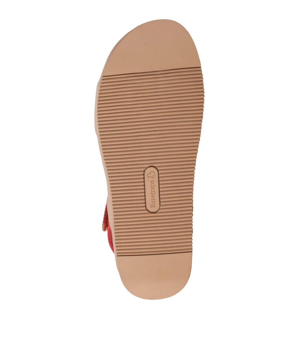 Frolick Wedge Sandal Cherry Red - Women