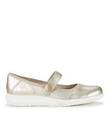 Joesie Mary Jane Flat Champagne - Women