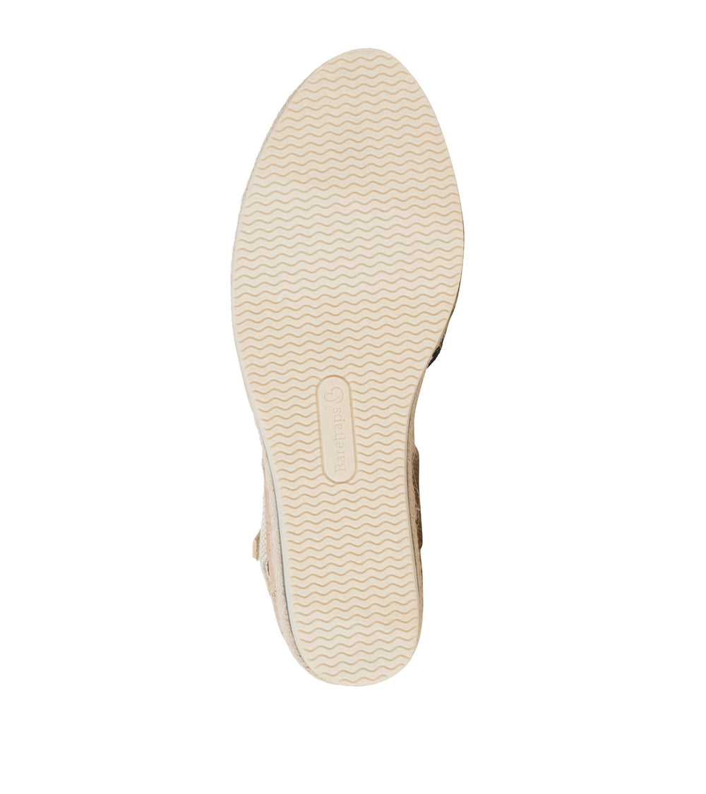 Acadia Peep Toe Wedge Sandal Navy Blue - Women