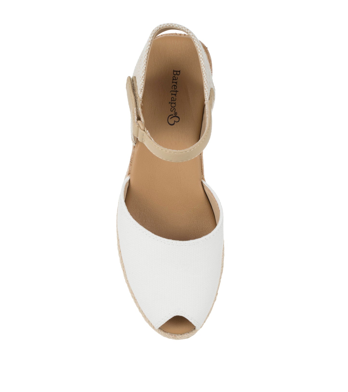 Acadia Peep Toe Wedge Sandal White - Women