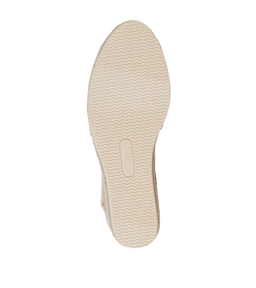 Alycia Closed Toe Wedge Sandal Cream - Women