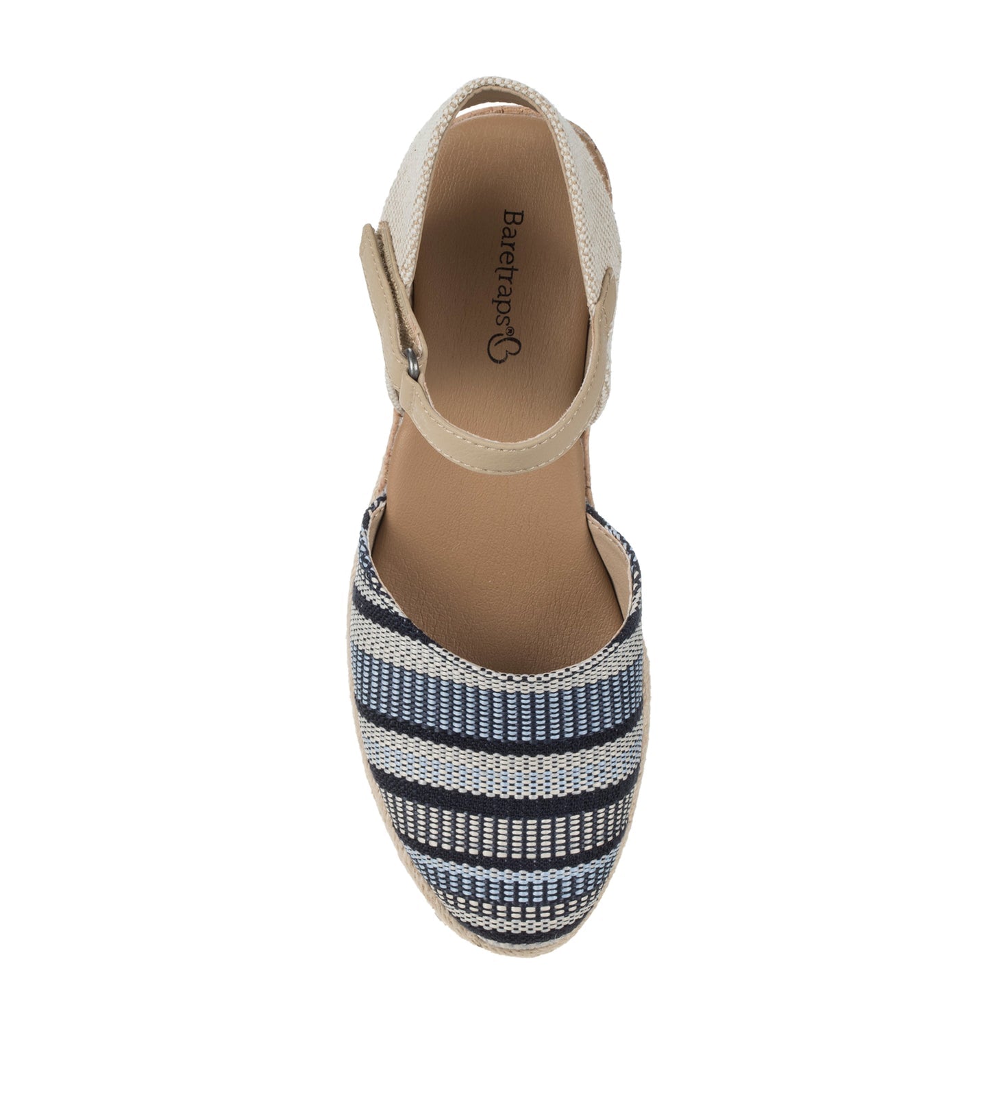 Alycia Closed Toe Wedge Sandal Navy Multi - Women