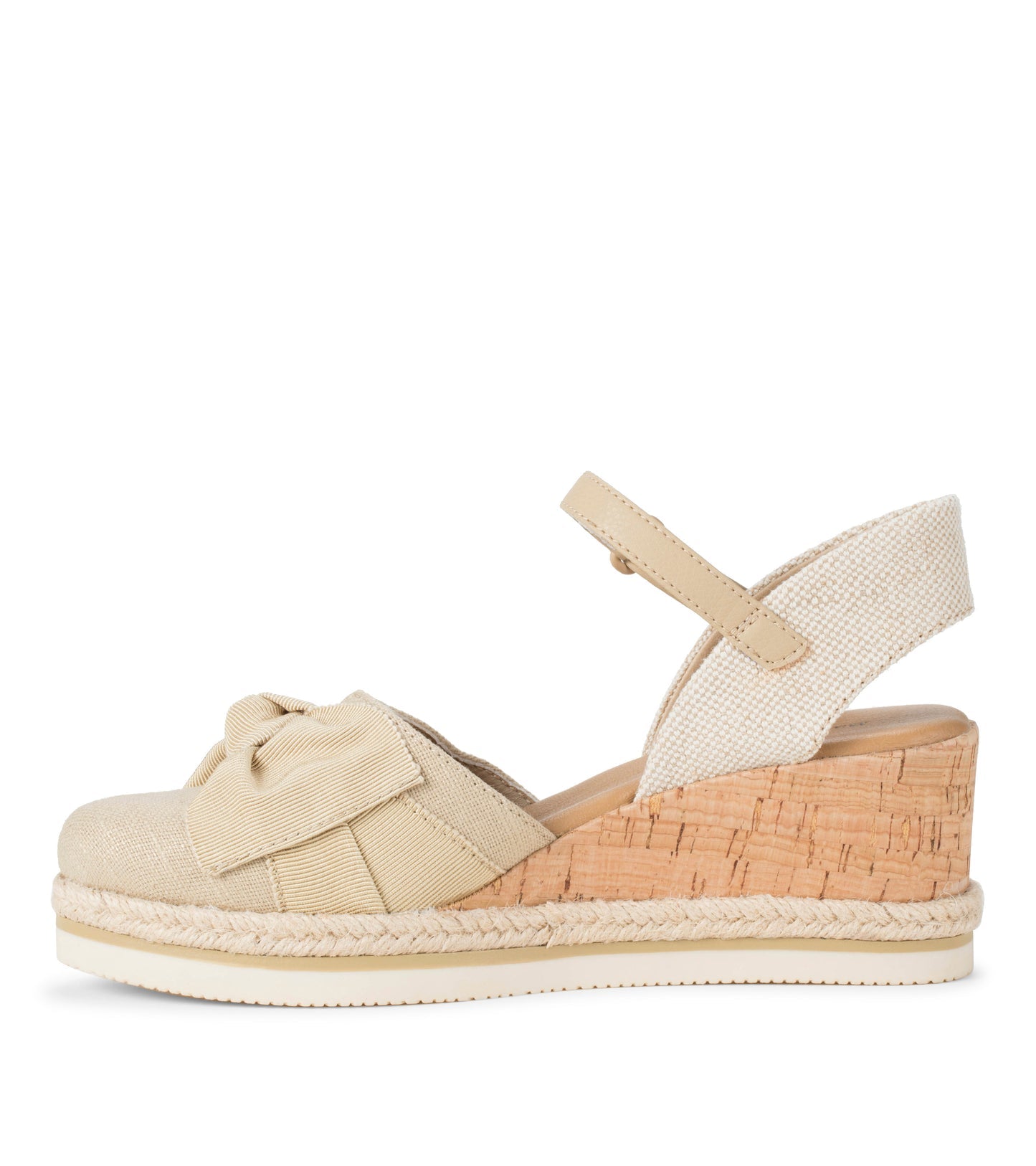 Arabelle Closed Toe Wedge Sandal Light Gold - Women