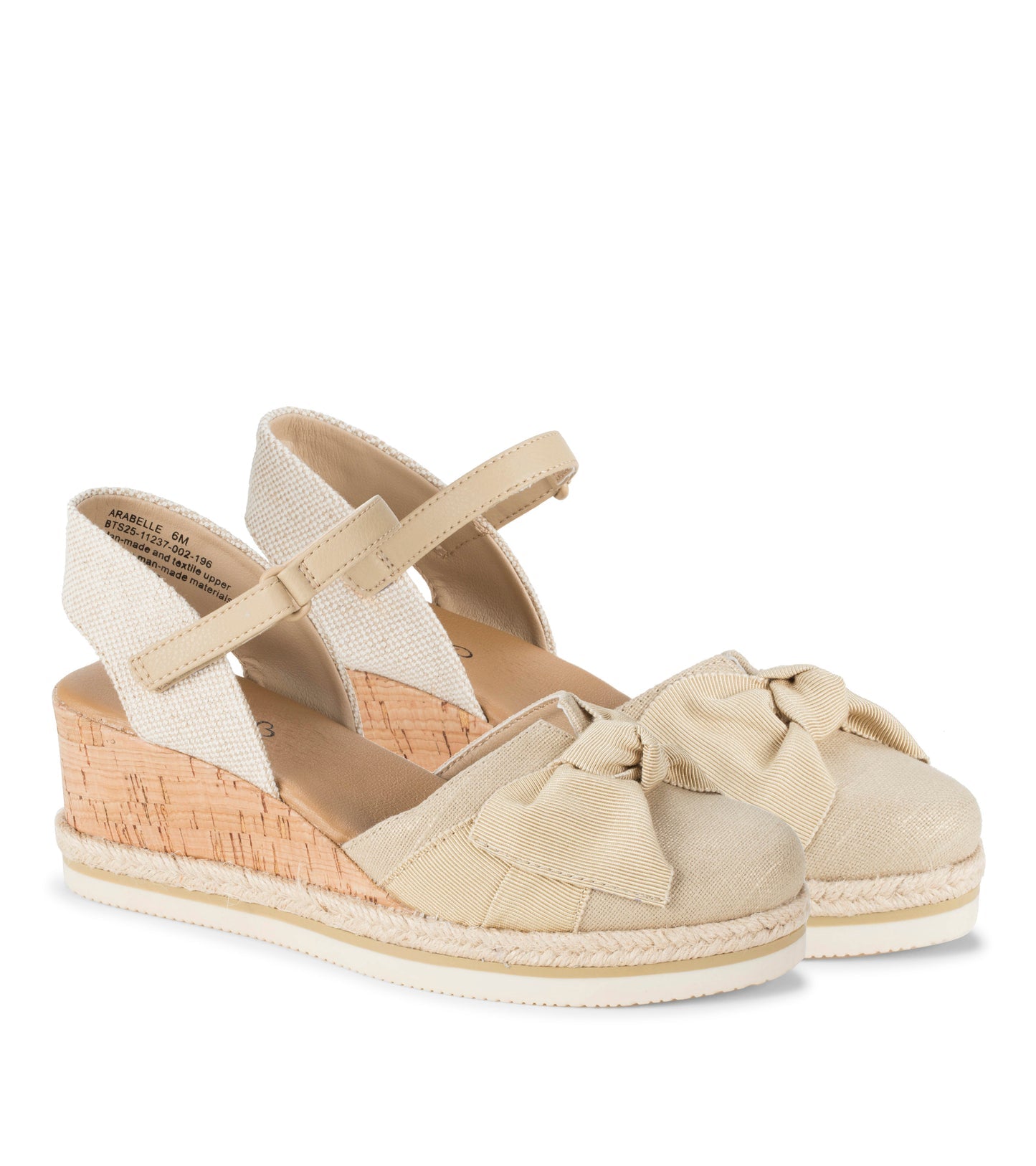 Arabelle Closed Toe Wedge Sandal Light Gold - Women