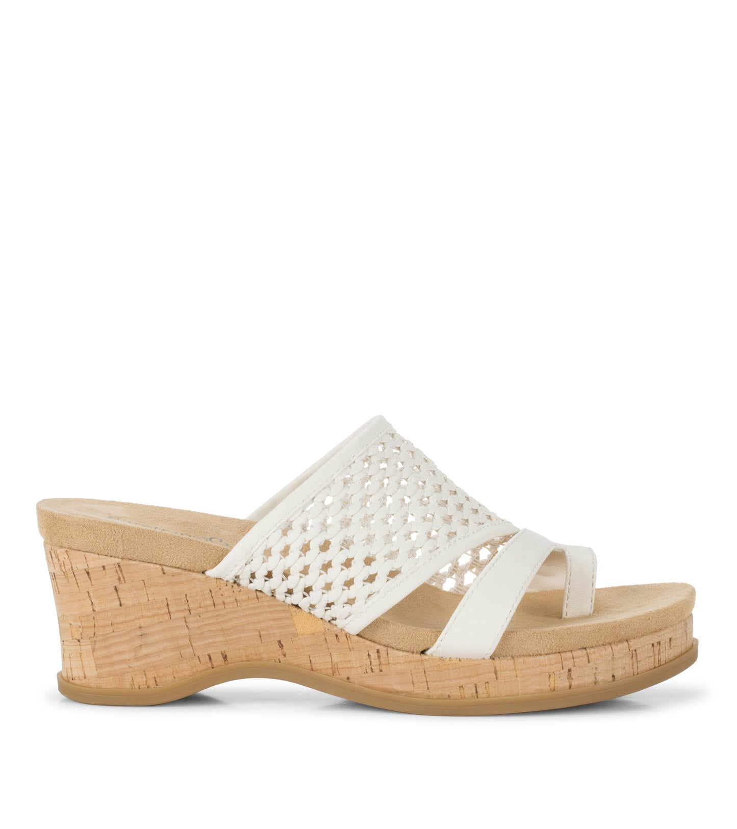 Cherish Wedge Sandal Cream - Women