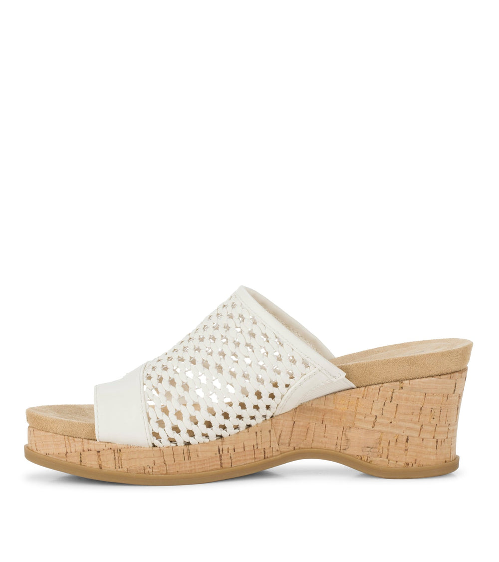 Cherish Wedge Sandal Cream - Women