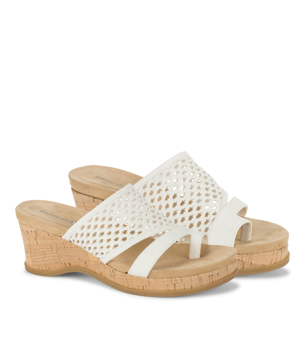 Cherish Wedge Sandal Cream - Women