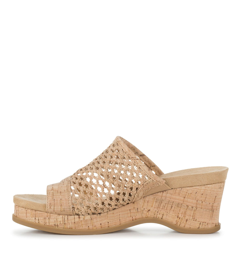 Cherish Wedge Sandal Natural - Women