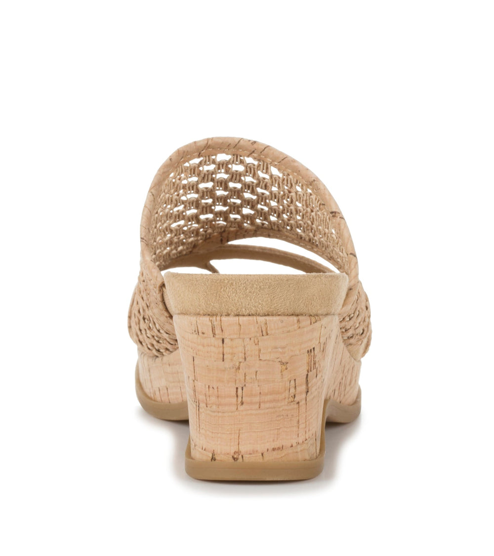 Cherish Wedge Sandal Natural - Women