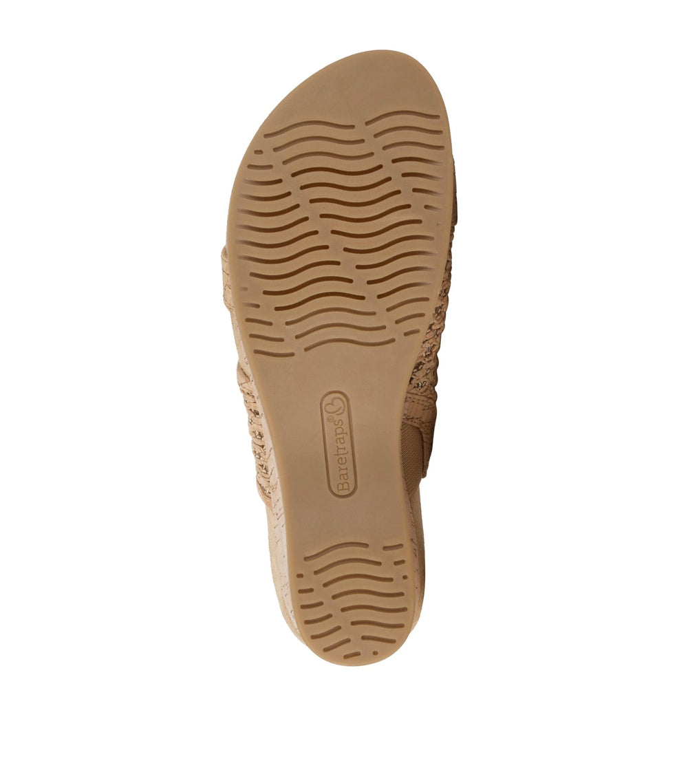 Cherish Wedge Sandal Natural - Women