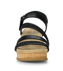 Ciara Wedge Sandal Black - Women