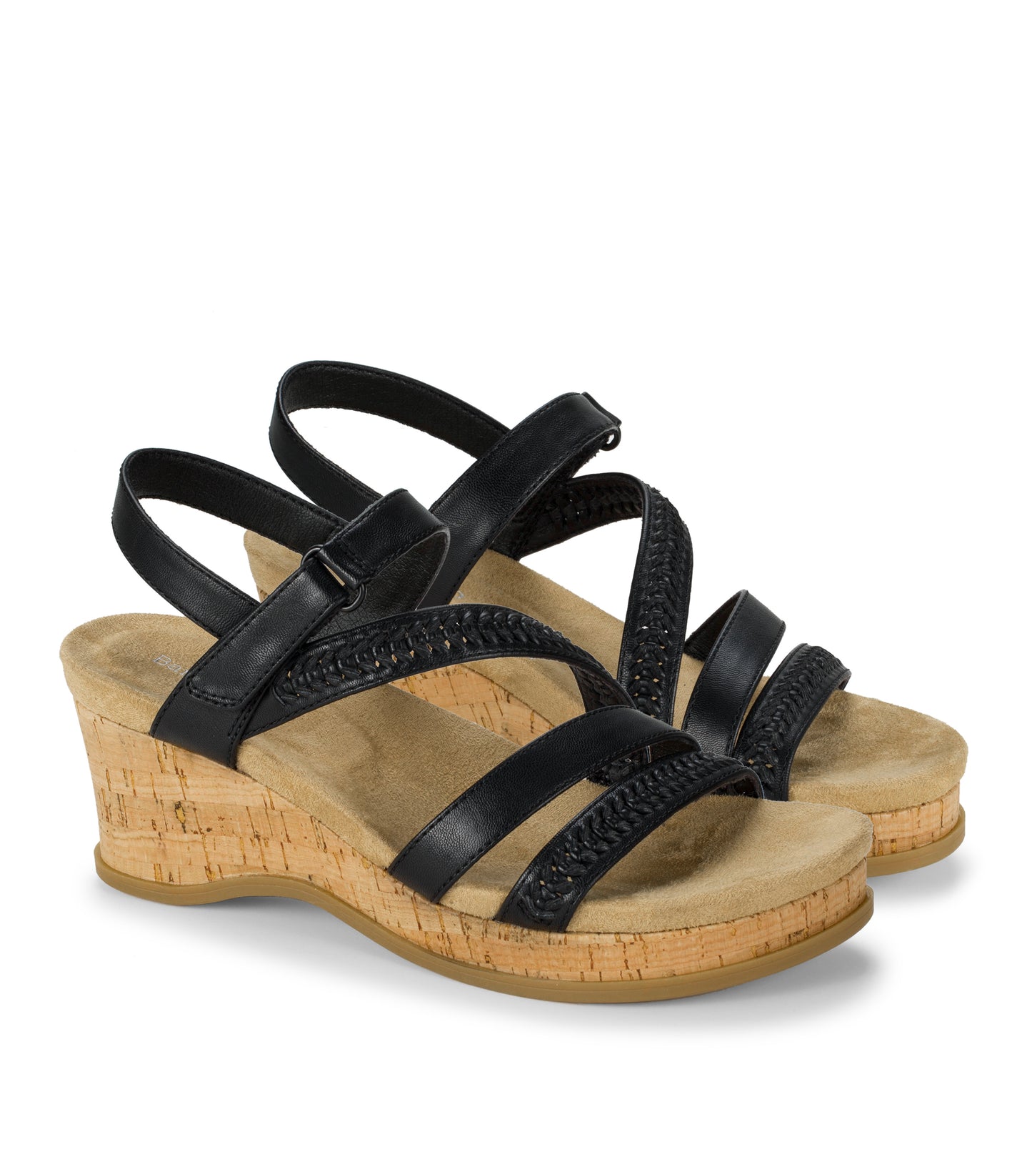 Ciara Wedge Sandal Black - Women