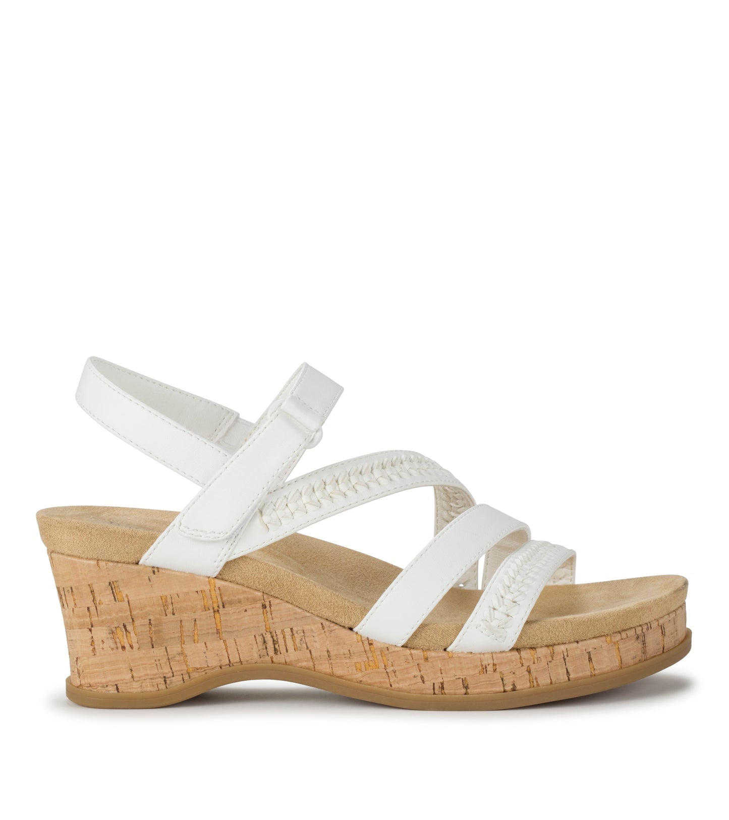 Ciara Wedge Sandal White - Women