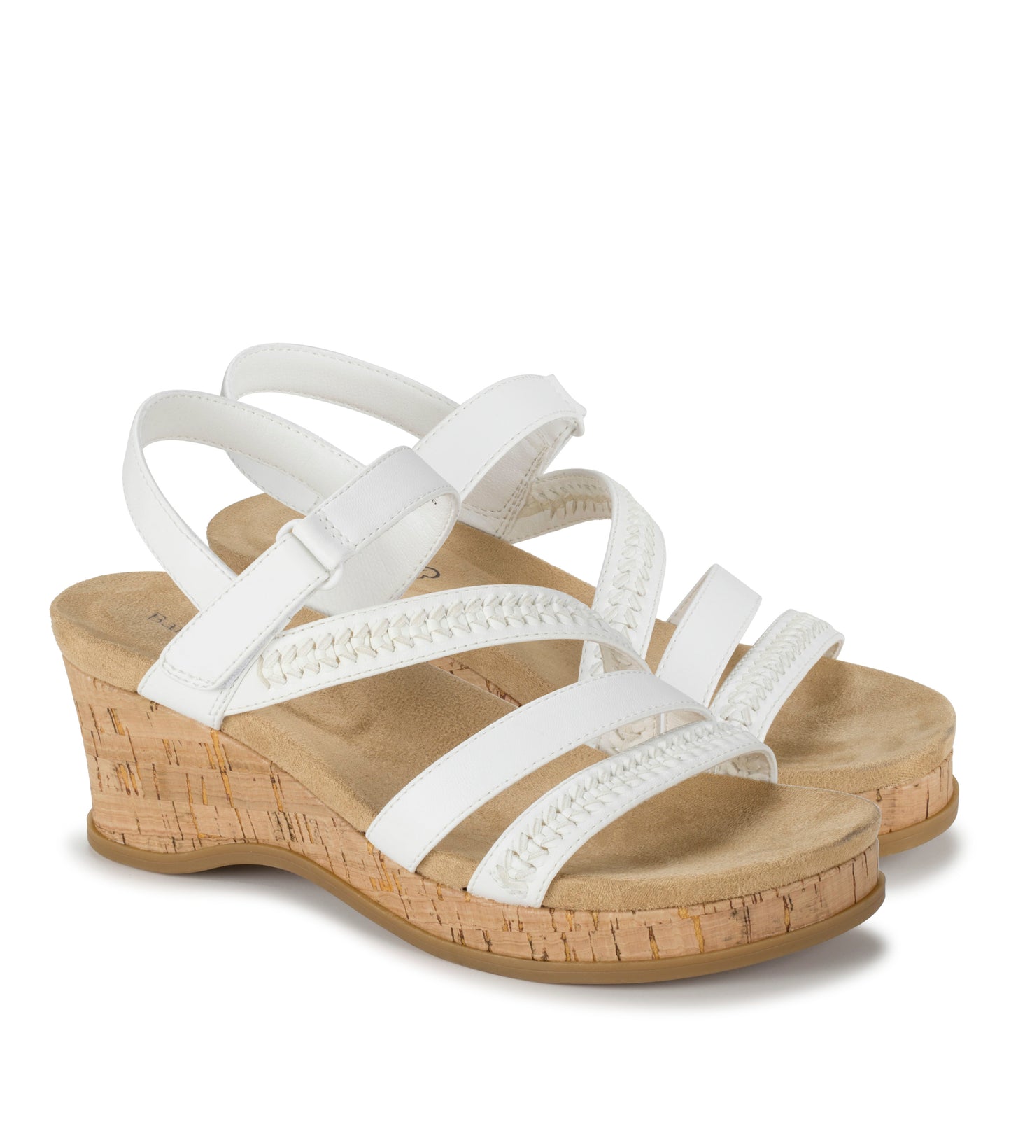 Ciara Wedge Sandal White - Women