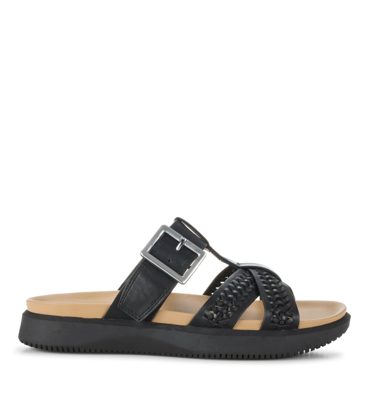 Emmery Slide Sandal Black - Women