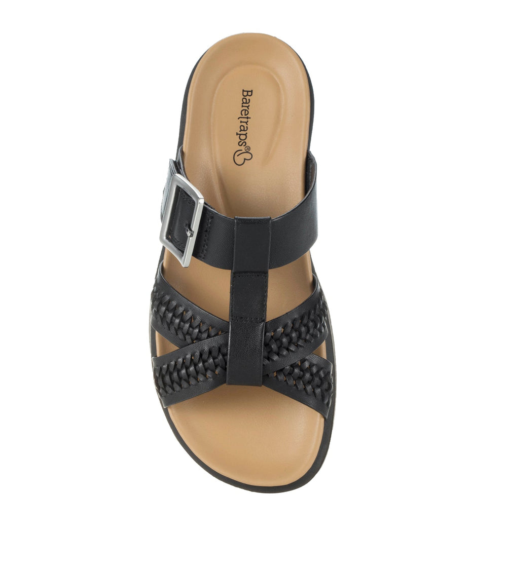 Emmery Slide Sandal Black - Women