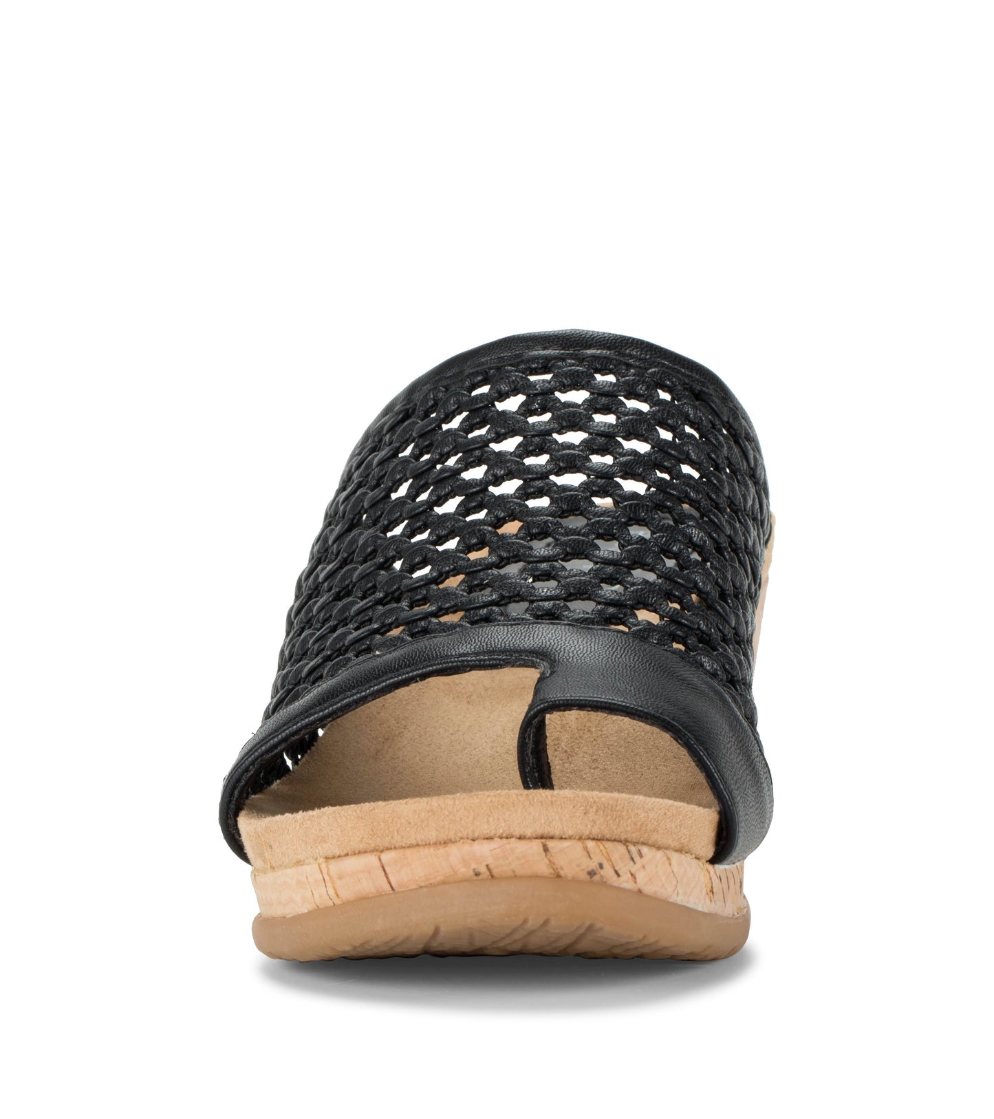 Faye Wedge Sandal Black - Women