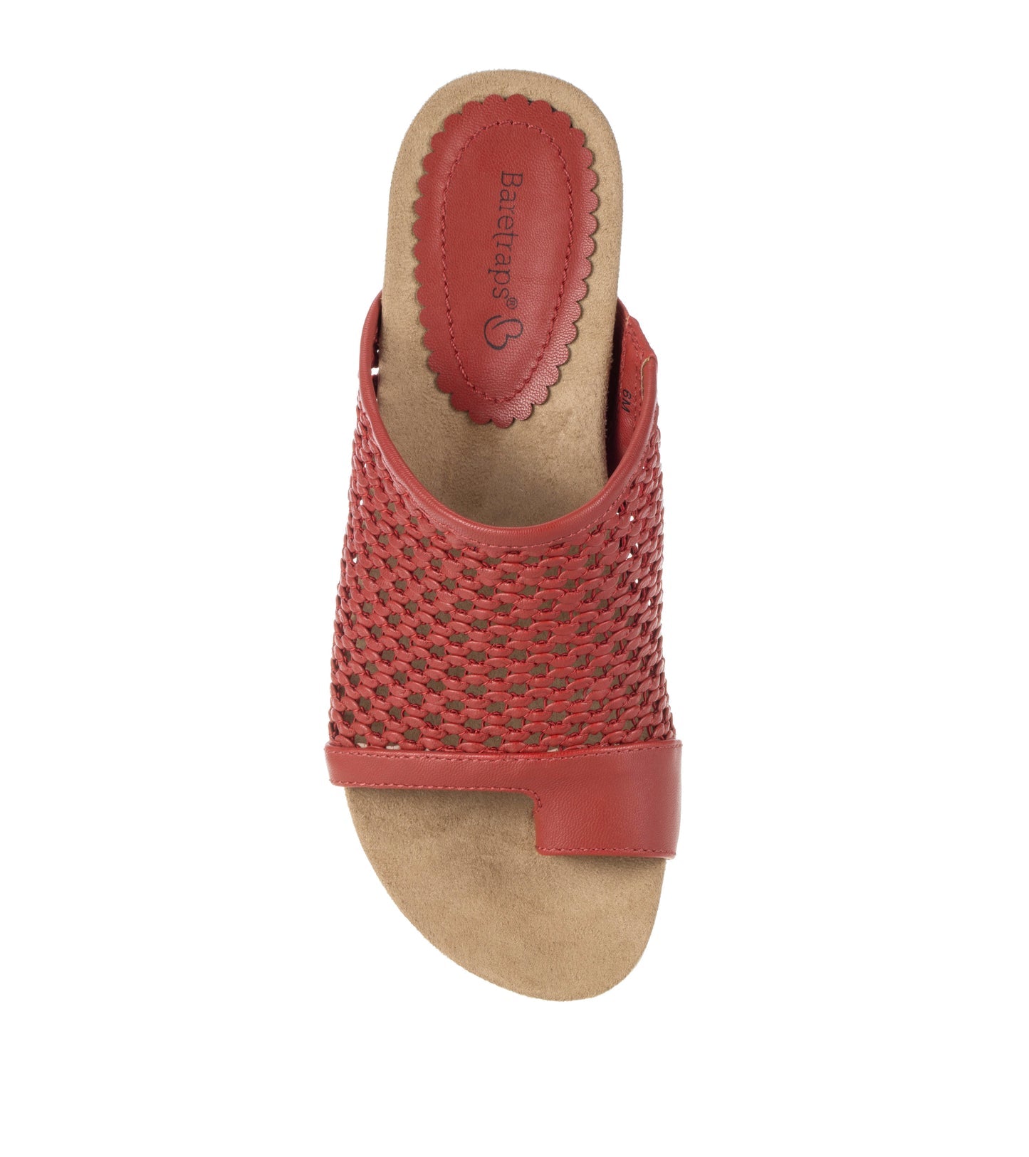 Faye Wedge Sandal Cherry Red - Women