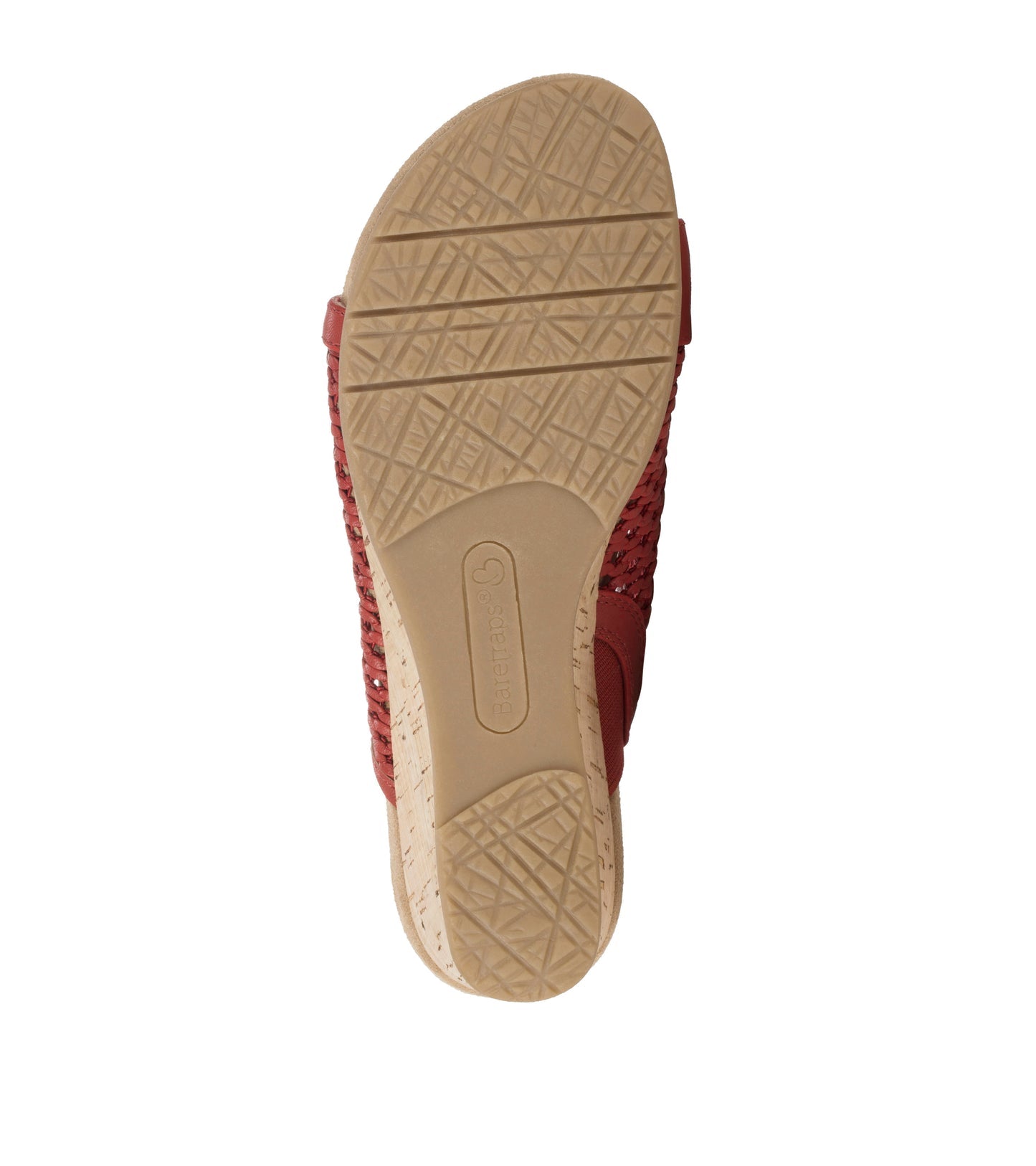 Faye Wedge Sandal Cherry Red - Women