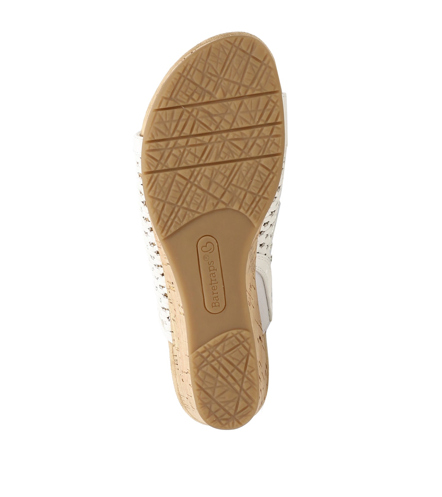 Faye Wedge Sandal White - Women
