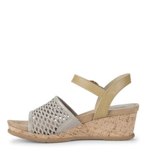 Fernelle Wedge Sandal Champagne - Women