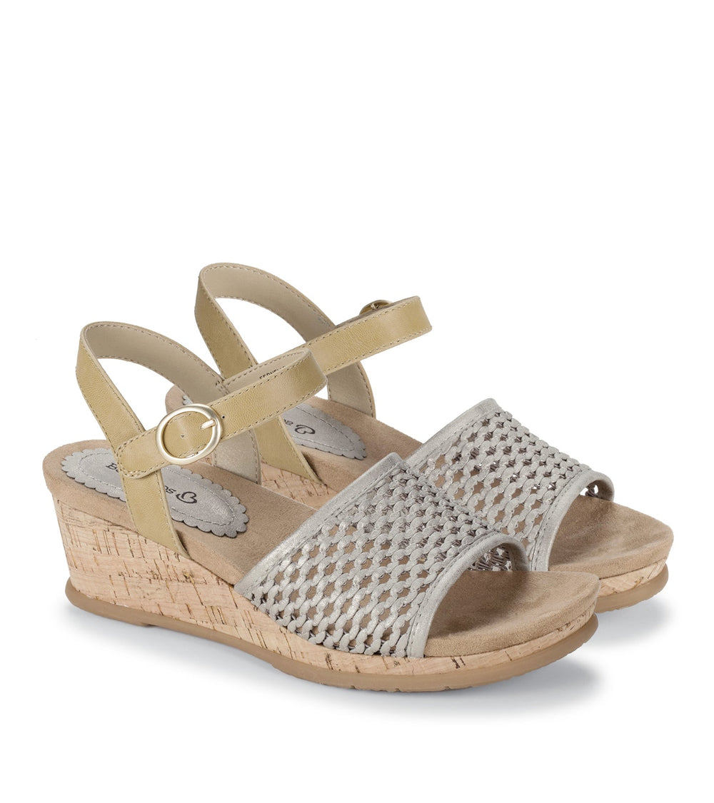 Fernelle Wedge Sandal Champagne - Women