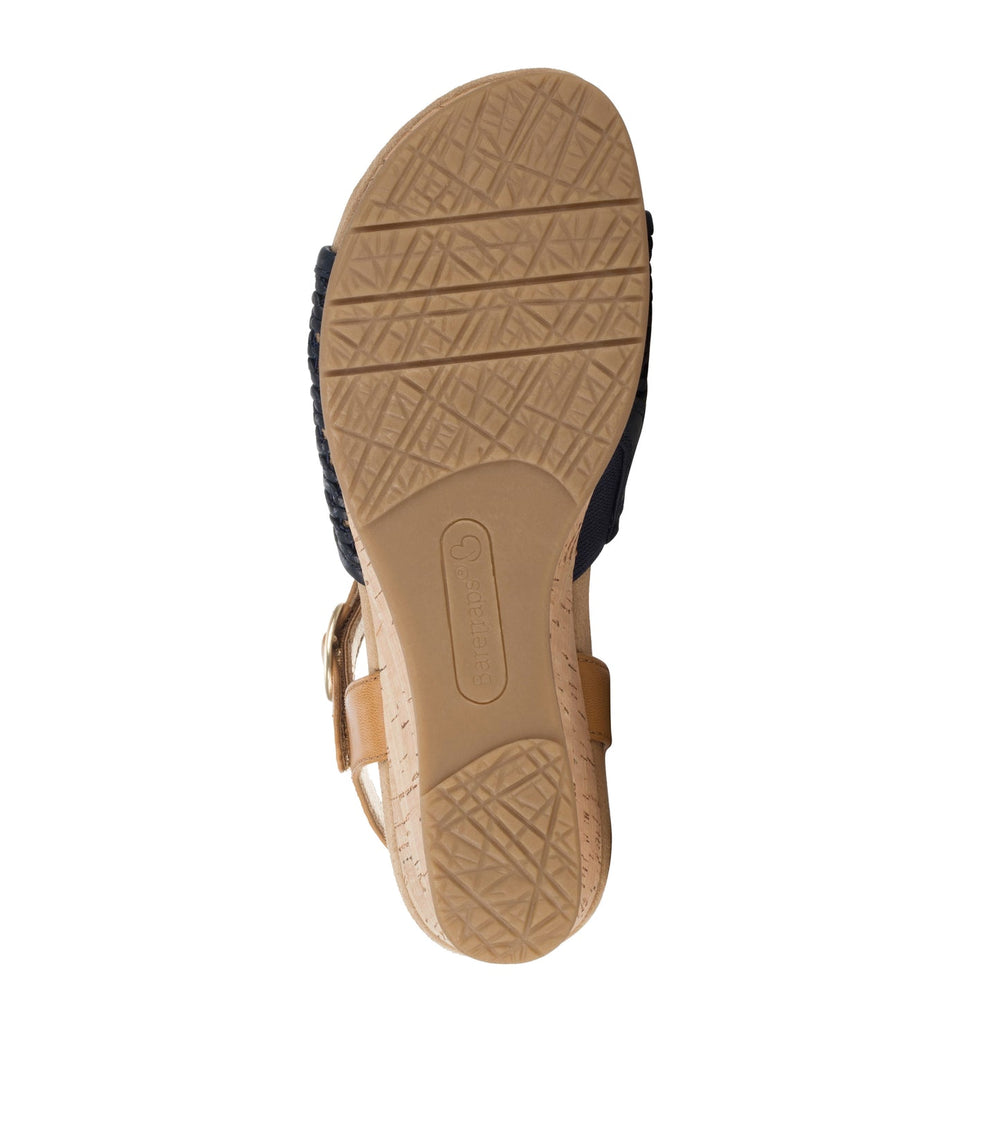 Fernelle Wedge Sandal Navy Blue - Women