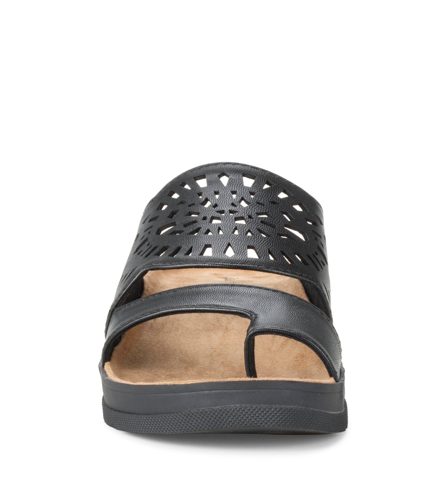 Flora Slide Sandal Black - Women
