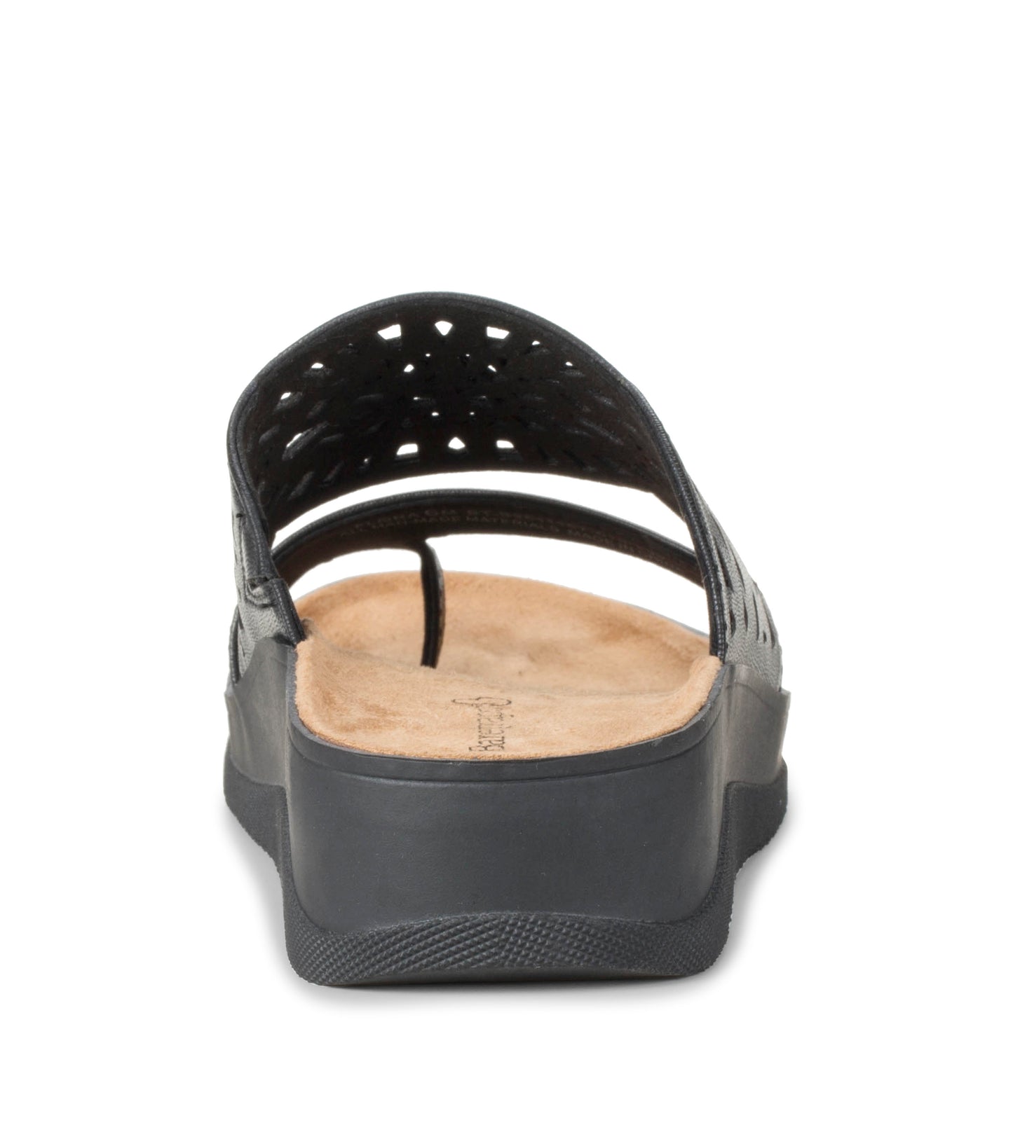 Flora Slide Sandal Black - Women