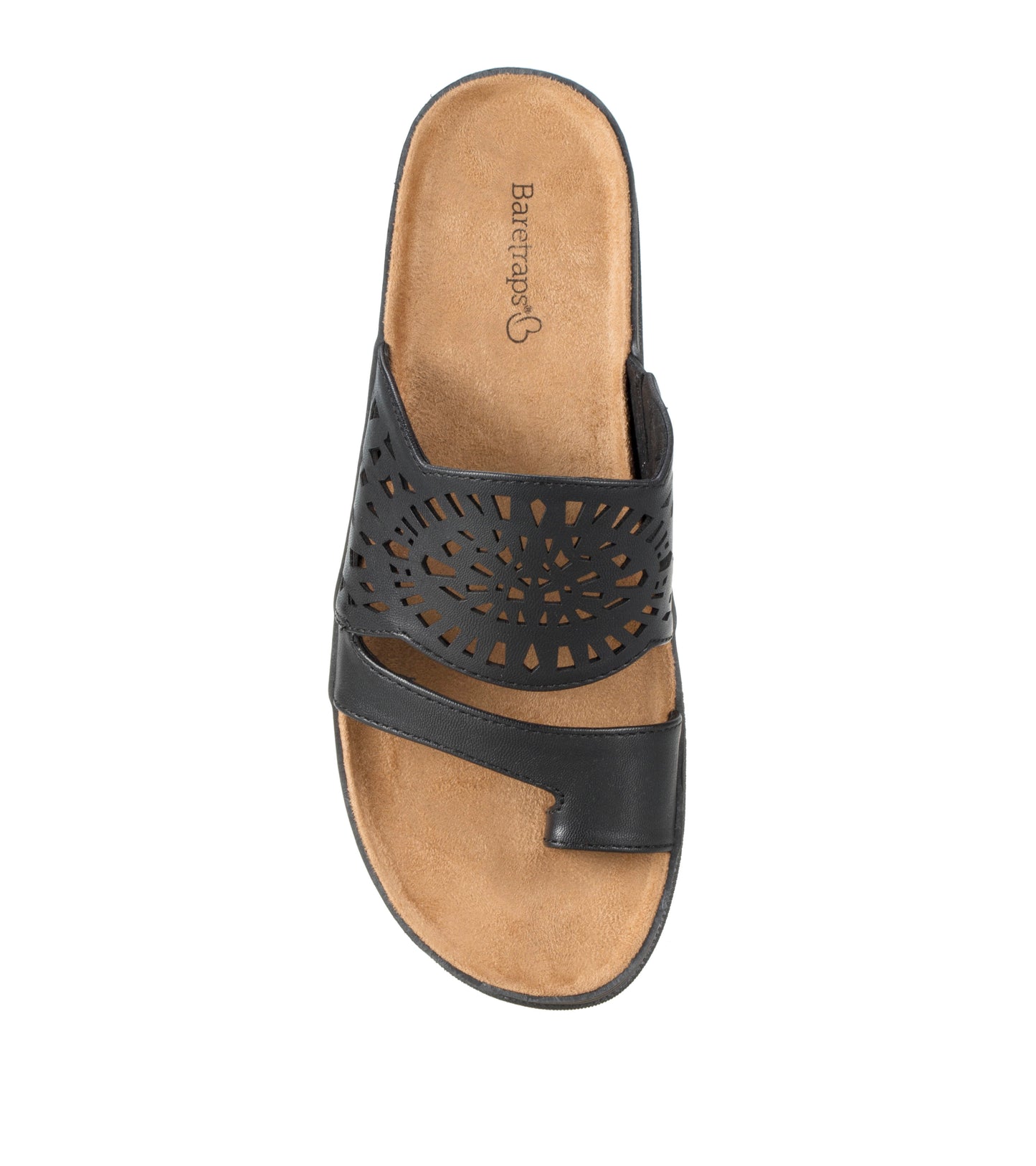 Flora Slide Sandal Black - Women