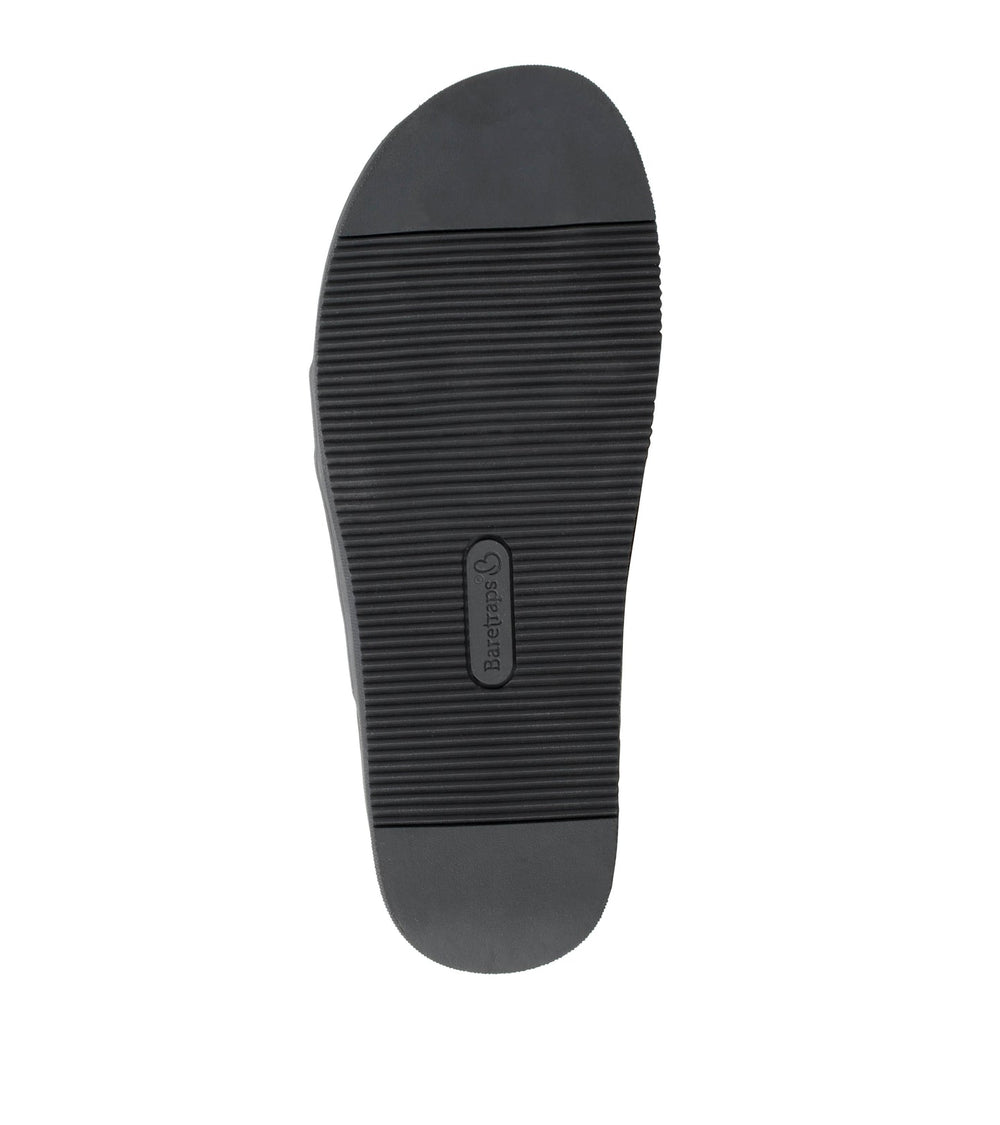 Flora Slide Sandal Black - Women